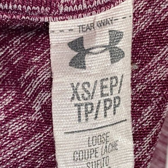 Under Armour ladies v-neck short sleeve top SET XS - Picture 11 of 12